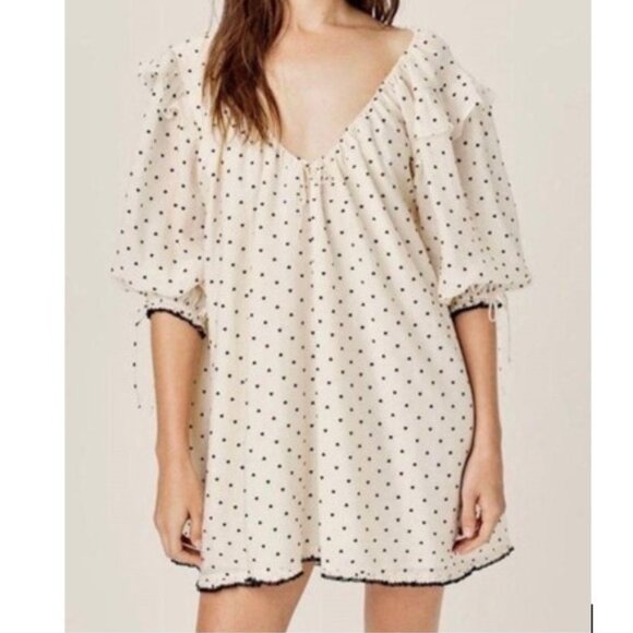 For Love & Lemons Eden Mini Dress (never worn) size XS - Picture 1 of 3
